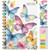 Excello Brands Hardcover AY 2026-2027 Fashion Planner - 5.5"x8" (Watercolor Butterflies)
