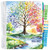 2026-2027 Excello Brands 8.5" x 11" Academic Year Deluxe Teacher Planner, Weekly/Monthly, 12 Month, Tree Seasons