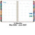 2026-2027 Excello Brands 8.5" x 11" Academic Year Hardcover Fashion Planner, Weekly/Monthly, 14 Month, Colorful Butterflies
