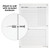 Excello Brands Acrylic Dry Erase Wall Mounted Task Board, 20" x 30", Black Print