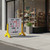 Excello Global Products 36" x 37" Swinging Changeable Message Sidewalk Sign (Yellow Legs)