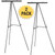 Excello Global Products 2 Pack 70 Inch  Adjustable Black Easel Stands