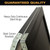 Excello Global Products Excello Global  Indestructible Chalkboard - Black