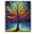 Excello Brands 2027 Essential Pro 14-Month Weekly & Monthly Planner, 7" x 9", Black Tree Seasons