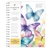 Excello Brands 2027 Essential Pro 14-Month Weekly & Monthly Planner, 7" x 9", Watercolor Butterflies