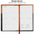 Excello Brands 14 Month Pocket Planner - 3.5" X 6" CY27 (Brown / Black)