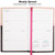 Excello Brands 14 Month Pocket Planner With Pen - 3.5" X 6" CY27 (Pink / Black)