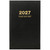 Excello Brands Classic Daily Diary Hardcover Planner 8" X 12" Cy 2027 (Black)