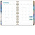Excello Brands Hardcover 15 Month Fashion Planner CY27 - 5.5" X 8" (Dark Blue Marble)