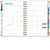 Excello Brands Hardcover 15 Month Fashion Planner CY27 - 5.5" X 8" (Colorful Botanicals)