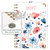 Excello Brands Hardcover 15 Month Fashion Planner CY27 - 5.5" X 8" (Colorful Botanicals)