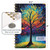 Excello Brands Hardcover 15 Month Fashion Planner CY27 - 5.5" X 8" (Black Tree Seasons)