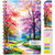 Excello Brands Hardcover 15 Month Fashion Planner CY27 - 5.5" X 8" (Watercolor Tree)