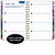 Excello Brands Hardcover 15 Month Fashion Planner CY27 - 5.5" X 8" (Watercolor Tree)