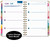 Excello Brands Hardcover 15 Month Fashion Planner CY27 - 5.5" X 8" (Rainbow Floral)
