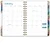 Excello Brands Hardcover 15 Month Fashion Planner CY27 - 5.5" X 8" (Black Gold Marble)