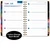 Excello Brands Hardcover 15 Month Fashion Planner CY27 - 5.5" X 8" (Dark Gold Marble)