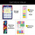 Excello Brands Hardcover 15 Month Fashion Planner CY27 - 5.5" X 8" (Colorful Butterflies)