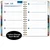 Excello Brands Hardcover 15 Month Fashion Planner CY27 - 5.5" X 8" (Lake View)