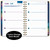 Excello Brands Hardcover 15 Month Fashion Planner CY27 - 5.5" X 8" (Navy Gold Numbers)