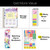Excello Brands Hardcover 15 Month Fashion Planner CY27 - 7" X 9" (Watercolor Butterflies)