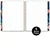 Excello Brands Hardcover 15 Month Fashion Planner CY27 - 7" X 9" (Small Navy Floral)