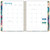 Excello Brands 2027 15-Month Weekly & Monthly Hardcover Planner, 8.5" x 11", Teal Floral