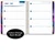 Excello Brands 2027 15-Month Weekly & Monthly Hardcover Planner, 8.5" x 11", Pink Purple Marble