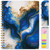 Excello Brands 2027 15-Month Weekly & Monthly Hardcover Planner, 8.5" x 11", Dark Blue Marble