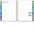 Excello Brands Hardcover 15 Month Fashion Planner CY27 - 8.5" X 11" (Rainbow Petals)