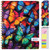 Excello Brands Hardcover 15 Month Fashion Planner CY27 - 8.5" X 11" (Colorful Butterflies)