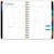 Excello Brands Hardcover 15 Month Fashion Planner CY27 - 5.5" X 8" (Black Gold Numbers)