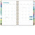 Excello Brands Hardcover 15 Month Fashion Planner CY27 - 5.5" X 8" (Tree Seasons)