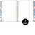 Excello Brands Hardcover 15 Month Fashion Planner CY27 - 8.5" X 11" (Small Navy Floral)