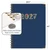 Excello Brands Hardcover 15 Month Fashion Planner CY27 - 8.5" X 11" (Navy Gold Numbers)