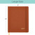 Excello Brands Textured Cover Weekly Monthly 8"X 10" Pocket Planner Cy 2027 (Brown)