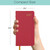 Excello Brands Textured Cover Weekly Monthly 3.5"X 6.5" Pocket Planner Cy 2027 (Pink)
