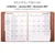 Excello Brands 2027 12-Month Executive Monthly Planner, 8.5" x 11", Brown
