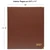 Excello Brands 2027 12-Month Executive Monthly Planner, 8.5" x 11", Brown