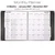 Excello Brands CY27 12 Month Concealed Planner W/ Executive Monthly Internals - 8.5" X 11" (Black)