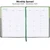 Excello Brands 14 Month Pocket Planner - 8" X 10" CY27 (Green/Black)
