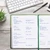 Excello Brands 14 Month Pocket Planner - 8" X 10" CY27 (Green/Black)