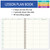 Hardcover Teacher Undated Lesson Plan 7 Period: Days Horizontally Across The Top (Rainbow Gold Marble)
