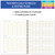 Hardcover Teacher Undated Lesson Plan 7 Period: Days Horizontally Across The Top (Rainbow Gold Marble)