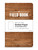 Field Notebook - 3.5"x5.5" - Wood - Pack of 5