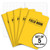 Field Notebook - 3.5"x5.5" - Yellow - Pack of 5