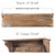 Handcrafted Rustic Wooded Wall Mounted Hanging Entryway Shelf, 6 hooks. 24"x6" Handcrafted Rustic Wooded Wall Mounted Hanging Entryway Shelf, 6 hooks. 24"x6"