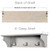 Handcrafted Rustic Wooded Wall Mounted Hanging Entryway Shelf, 6 hooks. 24"x6" Handcrafted Rustic Wooded Wall Mounted Hanging Entryway Shelf, 6 hooks. 24"x6"
