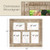 Collage Picture Frames from Rustic Distressed Wood: Holds Five 4x6 Photos