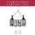 Hanging  or Wall Mounted Wine Rack: Wine Bottle Holder & Wine Glass Holder Hanging  or Wall Mounted Wine Rack: Wine Bottle Holder & Wine Glass Holder